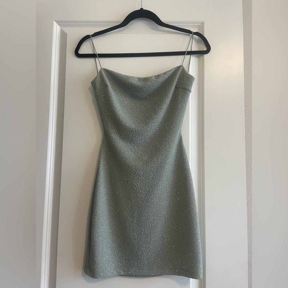 WINDSOR Sparkle green mini dress never worn